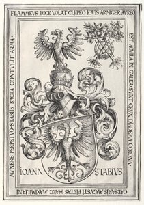 Blason de Johann Stabius - Wolf Traut