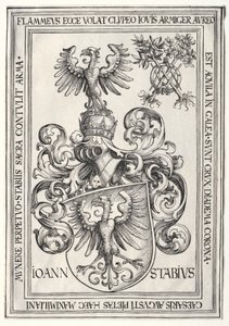 Blason de Johann Stabius - Wolf Traut