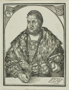 Électeur Frédéric III de Saxe, de Speculum intellectuale felicitatis humane - Wolf Traut