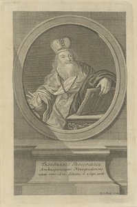 Portrait du poète Théophane Prokopovitch - Wolfgang Christoph Mayr