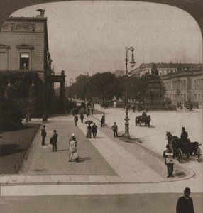 Unter den Linden, Berlin, 1903 - Works and Sun Sculpture Studios