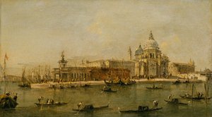 Venise: La Dogana et Santa Maria della Salute