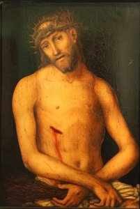 Allemand : Der Schmerzensmann Le Christ, homme de douleur - workshop of Lucas Cranach the Elder
