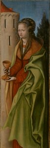 Allemand : Hl. Barbara St Barbara - workshop of Lucas Cranach the Elder