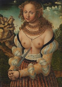 Allemand : Selbstmord der Lucretia Suicide of Lucretia - workshop of Lucas Cranach the Elder