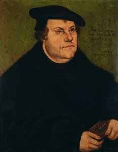 Martin Luther - workshop of Lucas Cranach the Elder