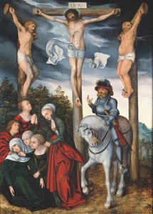 La crucifixion - workshop of Lucas Cranach the Elder