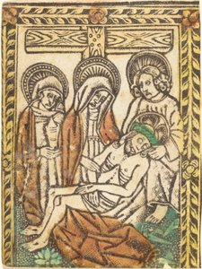 La Lamentation - Workshop of Master of the Borders with