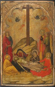 La Lamentation sur le Christ mort, 1370-88 - Workshop of Niccolò di Buonaccorso