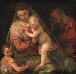 La Sainte Famille avec l