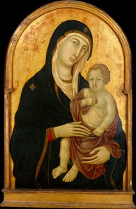 Madone et Enfant, vers 1325 - Workshop of Ugolino da Siena