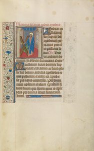 Saint André - Workshop of Willem Vrelant