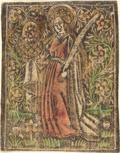 Sainte Dorothée, vers 1480