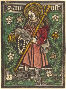 Saint Jost, vers 1480 - Workshop of the Master of the