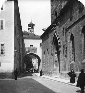 Pfarrkirche Porta, Salzbourg, Autriche, vers 1900 - Wurthle and Sons