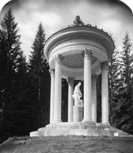 Le Temple de Vénus, Palais de Linderhof, Bavière, Allemagne, vers 1900