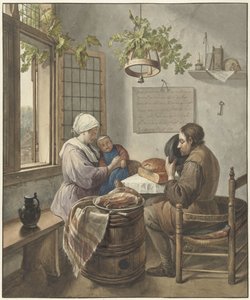 La prière avant le repas