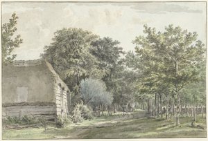 Chemin à travers le village de Manen à Ede - Wybrand Hendriks