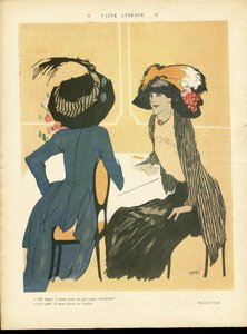 Illustration de Xavier Gose dans Le Lire - Xavier Gose