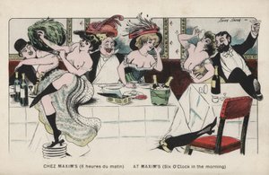 Six heures du matin chez Maxim