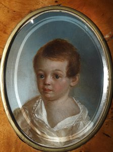 Portrait du poète Alexandre Pouchkine enfant - Xavier de Maistre