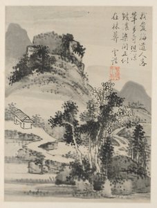 Album de paysages saisonniers, Feuille D (feuille précédente 2) - Xiao Yuncong
