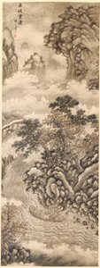 Nuages et vagues à la gorge de Wu, 1368-1644 - Xie Shichen
