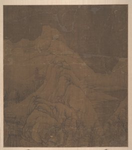Montagnes enneigées, vers 1000
