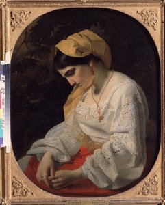 Une jeune mariée - Yakov Fyodorovich Kapkov