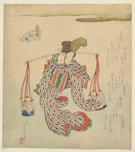 Matsukaze, de la série Chevaux célèbres - Yanagawa Shigenobu II