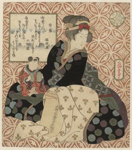 Le Dieu Hotei - Yashima Gakutei