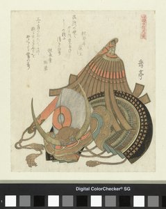 Casque et bâton