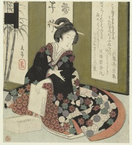 Femme avec un livre