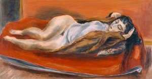 Femme couchée