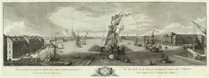 Vue de la Neva en aval de l