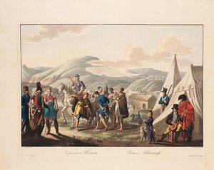 Les Circassiens dansant