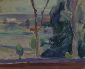 Paysage, 1905 - Yelena Genrichovna Guro