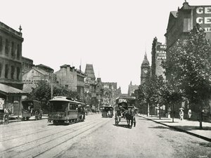 Rue Collins, vue vers l