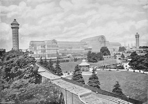 Le Crystal Palace, vers 1896