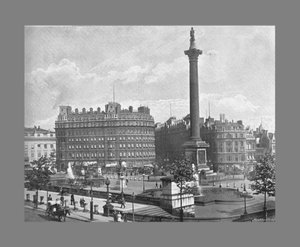 Trafalgar Square, Londres, vers 1900 - York and Son