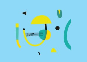 Composition géométrique abstraite, 2017 (illustration vectorielle)