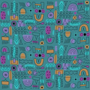 Motif abstrait sans couture, 2018 (graphique vectoriel)