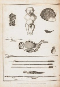 Illustration de Un Voyage autour du Monde dans les Années 1803-06, sur le Navire Neva, 1814
