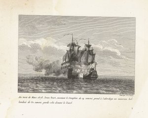 Jean Bart capture une frégate hollandaise, 1678 - Yves Marie Le Gouaz