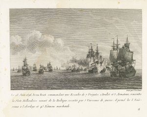 Rencontre entre une flotte sous Jan Bart et une flotte hollandaise, 1696 - Yves Marie Le Gouaz