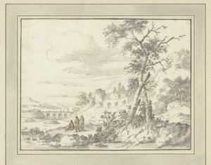 Paysage montagneux avec ruines - Zacharias Blijhooft