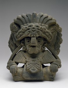Urne avec un ancêtre assis, 600-900 après J.-C. - Zapotec Zapotec