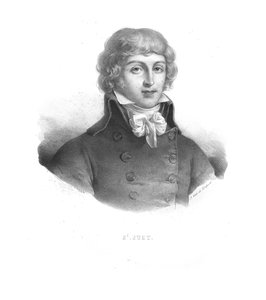 Louis Antoine de Saint-Just, 1824 - Zephirin Felix Jean Marius Belliard