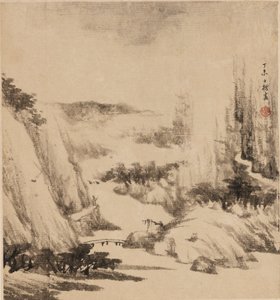 Paysage fluvial, 1667
