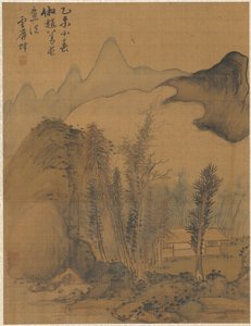 Paysage dans le style de Chao Yuan - Zhai Dakun